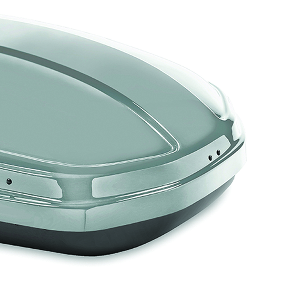 Roof box - Fabbri 360lt Car Roof Box Supernova 360 Grey Luggage Carrier Trunk