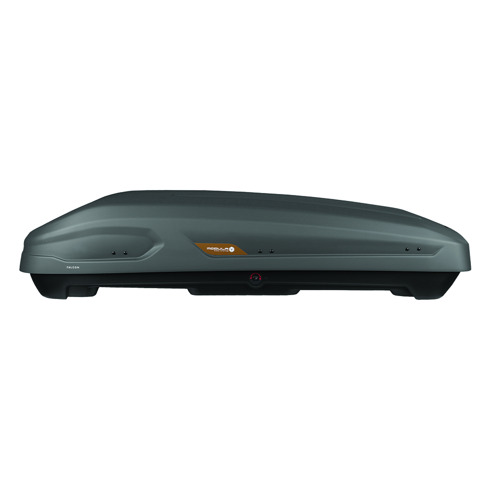 Roof box - Modula 470lt Car Roof Box Falcon 470 Grey Luggage Carrier Trunk