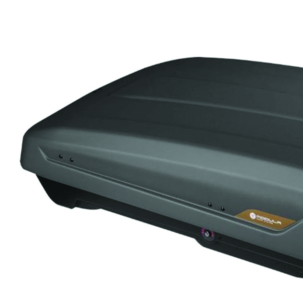 Roof box - Modula 550lt Car Roof Box Falcon 550 Grey Luggage Carrier Trunk