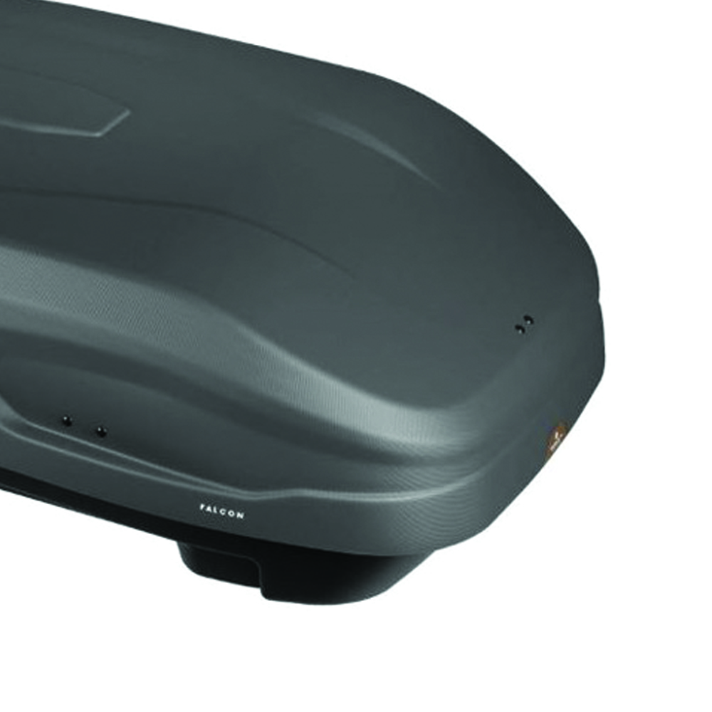 Roof box - Modula 550lt Car Roof Box Falcon 550 Grey Luggage Carrier Trunk