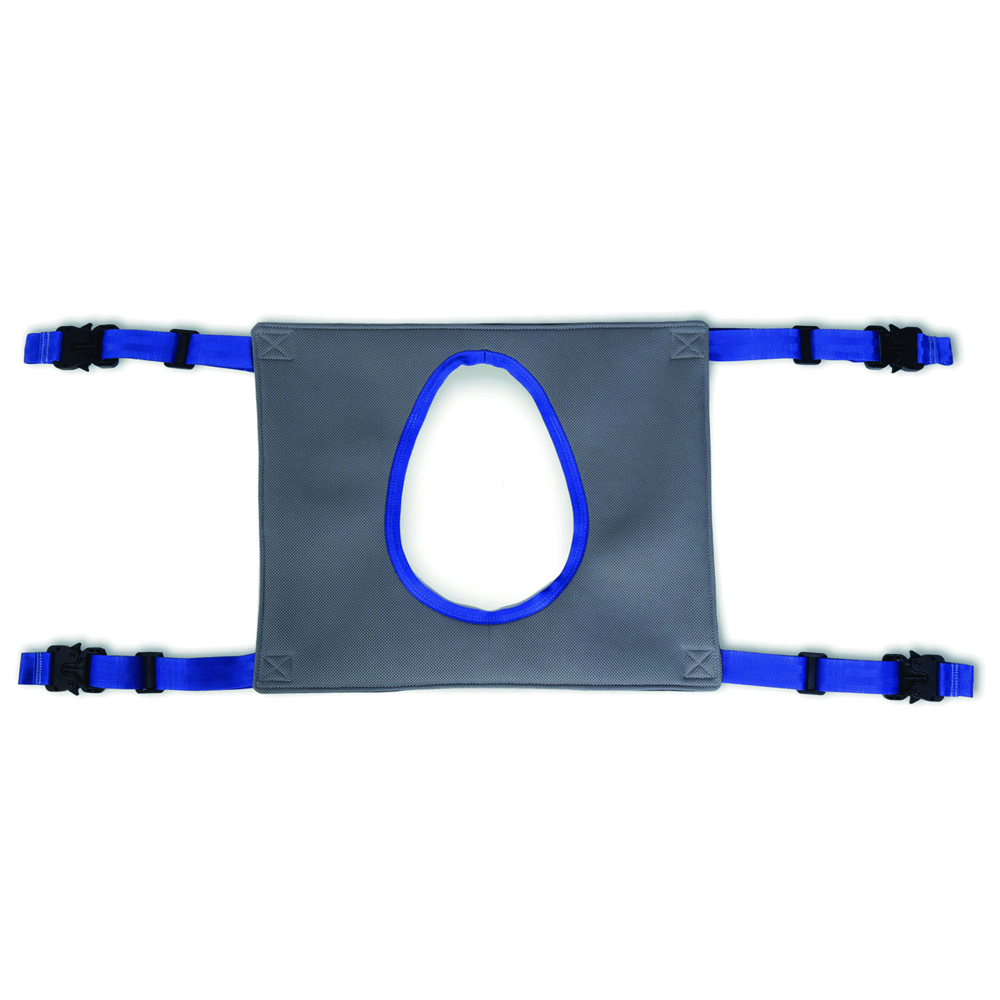 Slings for patient lifters - Mopedia Toilet Harness For Muevo Disabled Lift Without Headrest