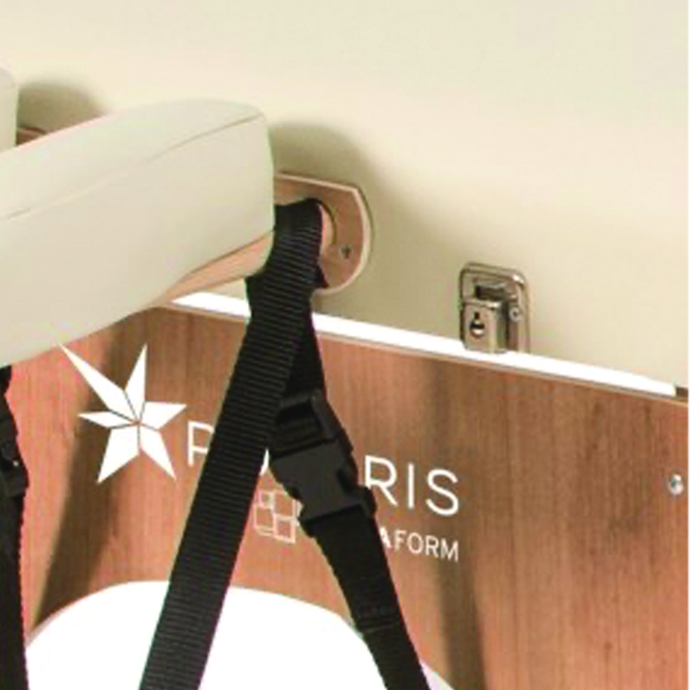 Accessori studio medico - Skema Wooden Bed Headrest And Arms Kit For Folding Cot