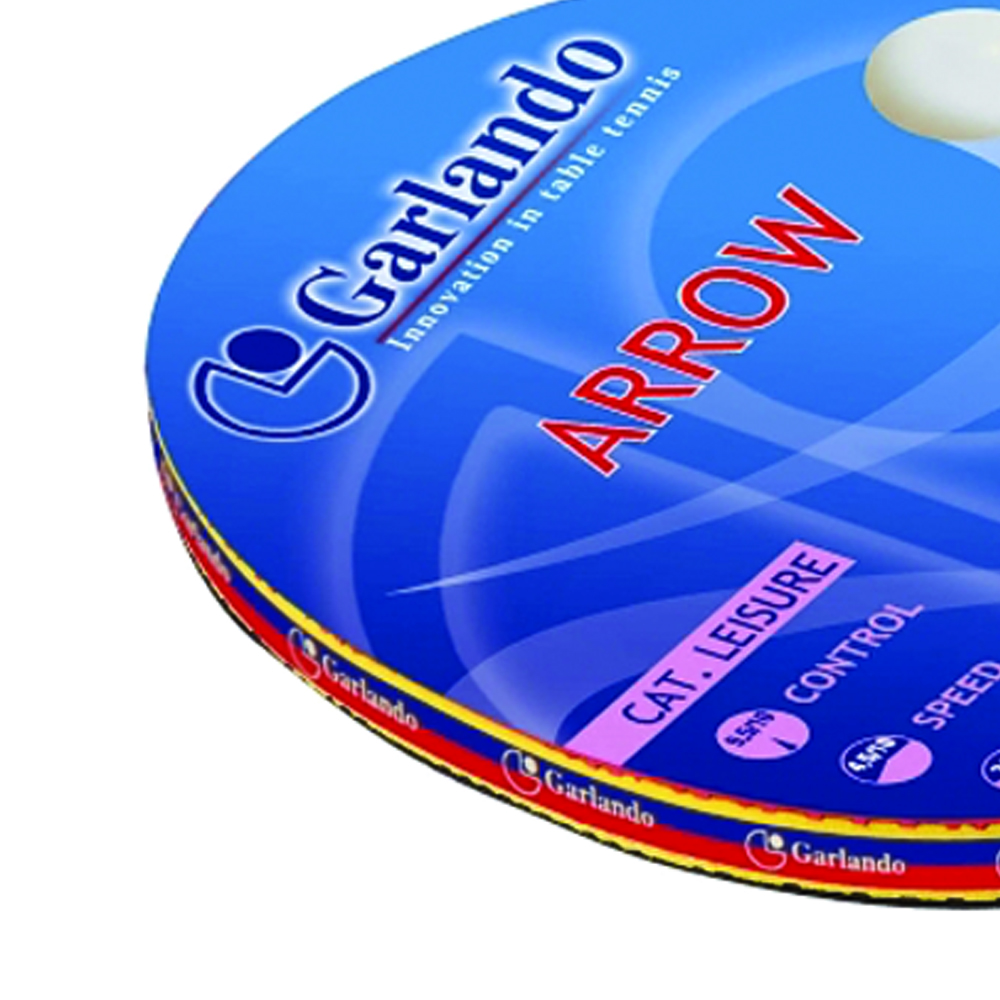 Ping Pong Accessories - Garlando Arrow 2 Star Ping Pong Tennis Racket