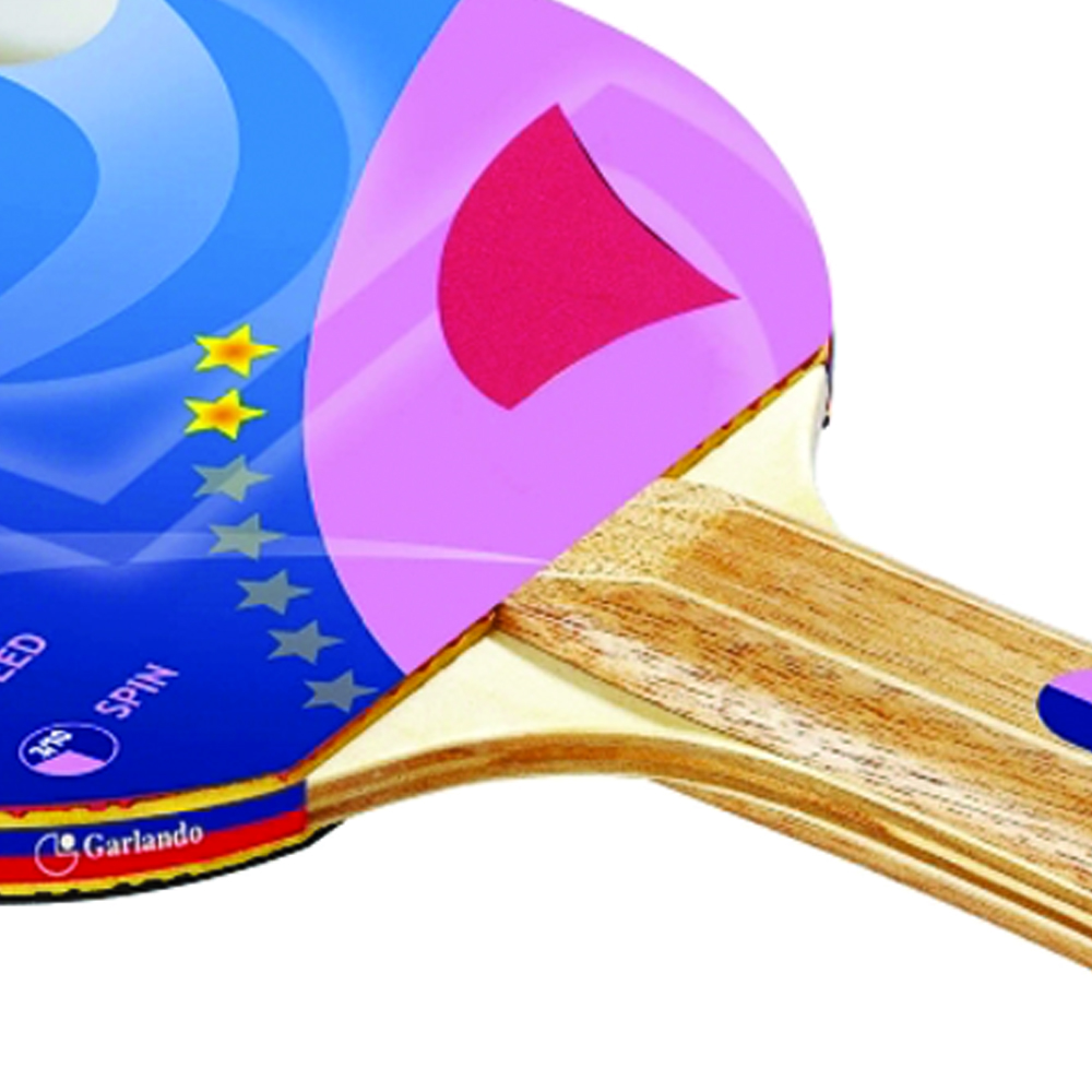 Ping Pong Accessories - Garlando Arrow 2 Star Ping Pong Tennis Racket