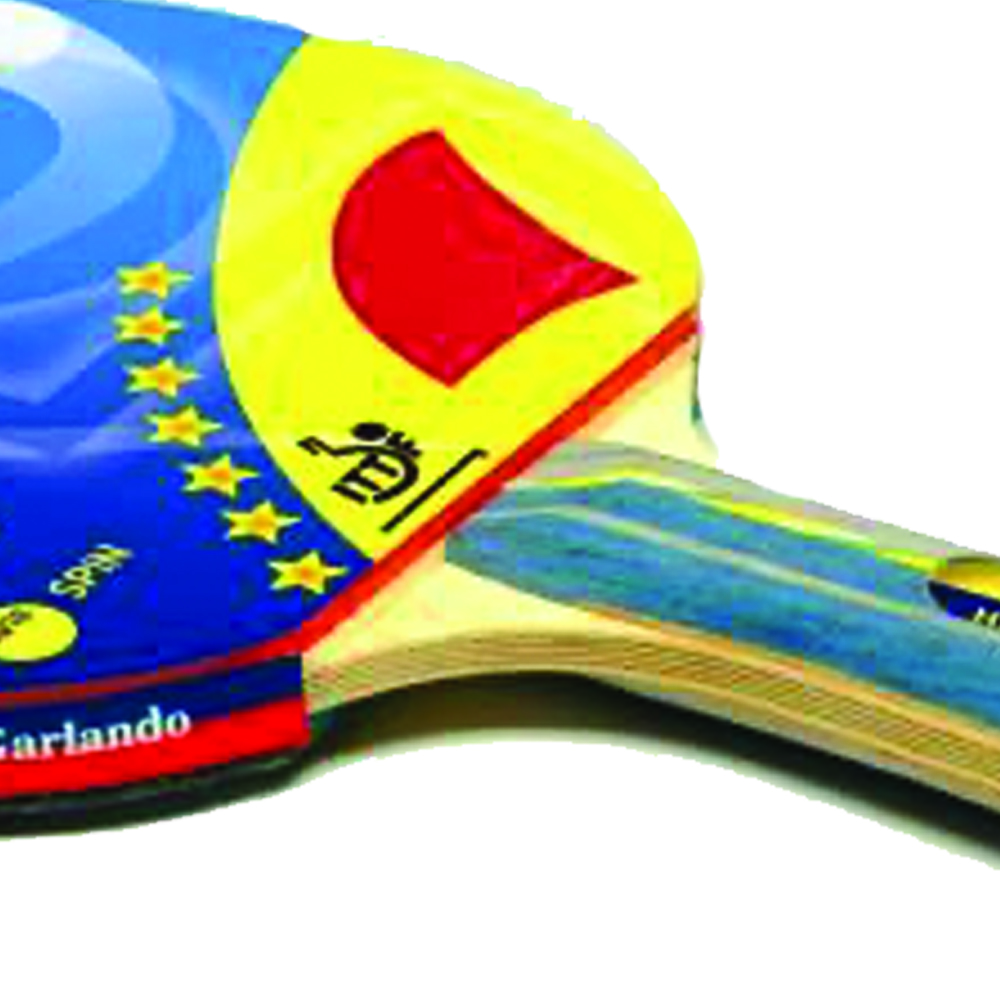 Ping Pong Accessories - Garlando Ittf Approved 7 Star Hurricane Ping Pong Tennis Racket