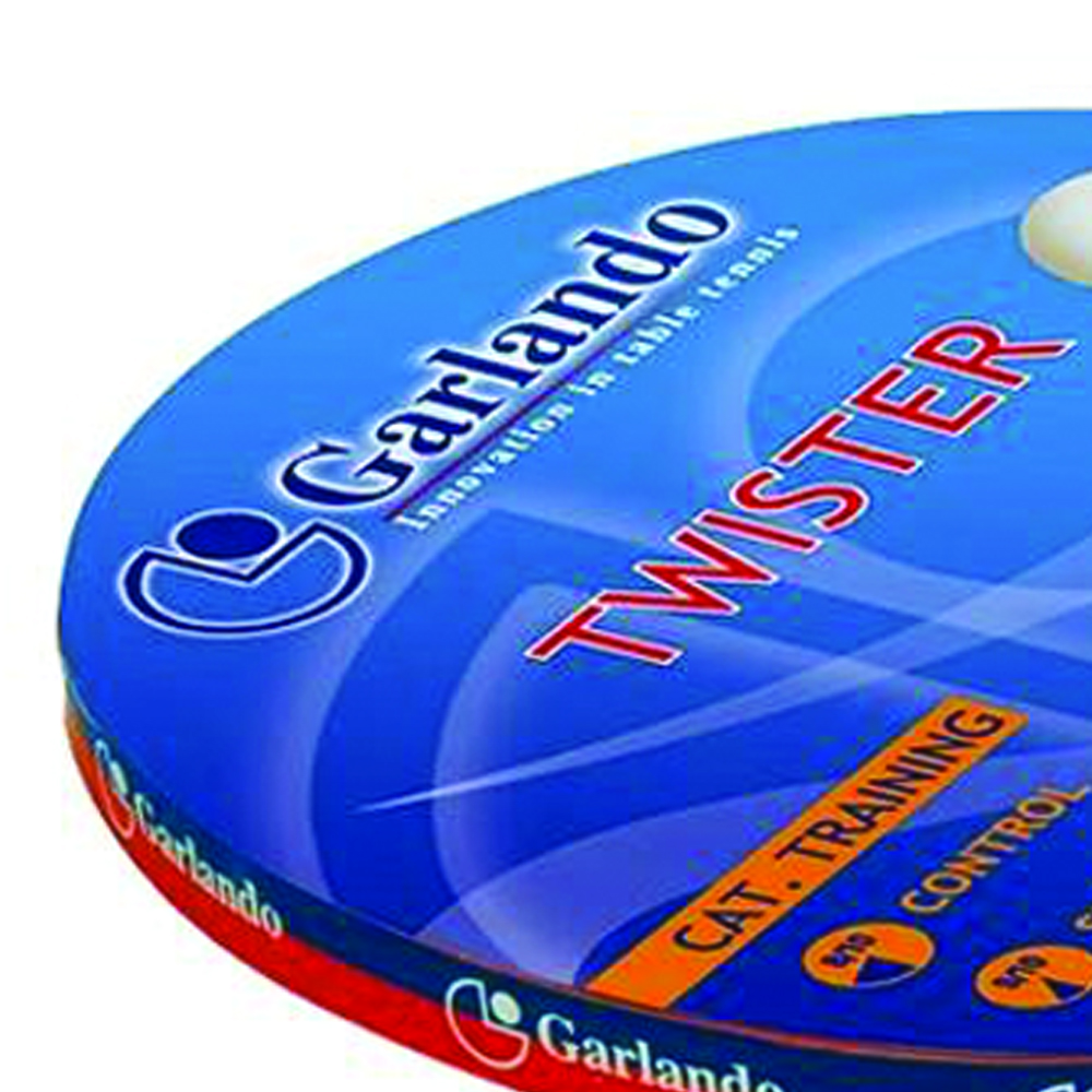 Ping Pong Accessories - Garlando Ittf Approved 5 Star Twister Ping Pong Tennis Racket