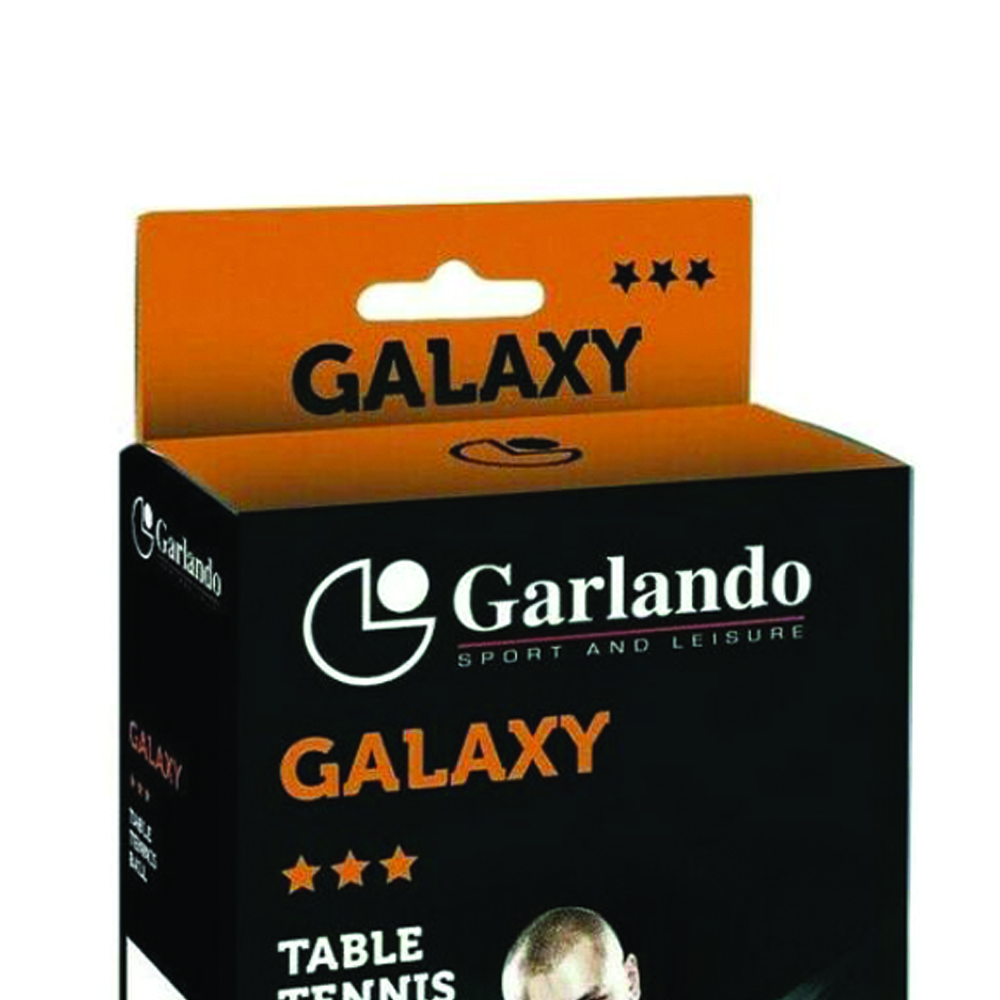 Ping Pong Accessories - Garlando Confezione 6 Palline Da Ping Pong Galaxy 3 Stelle