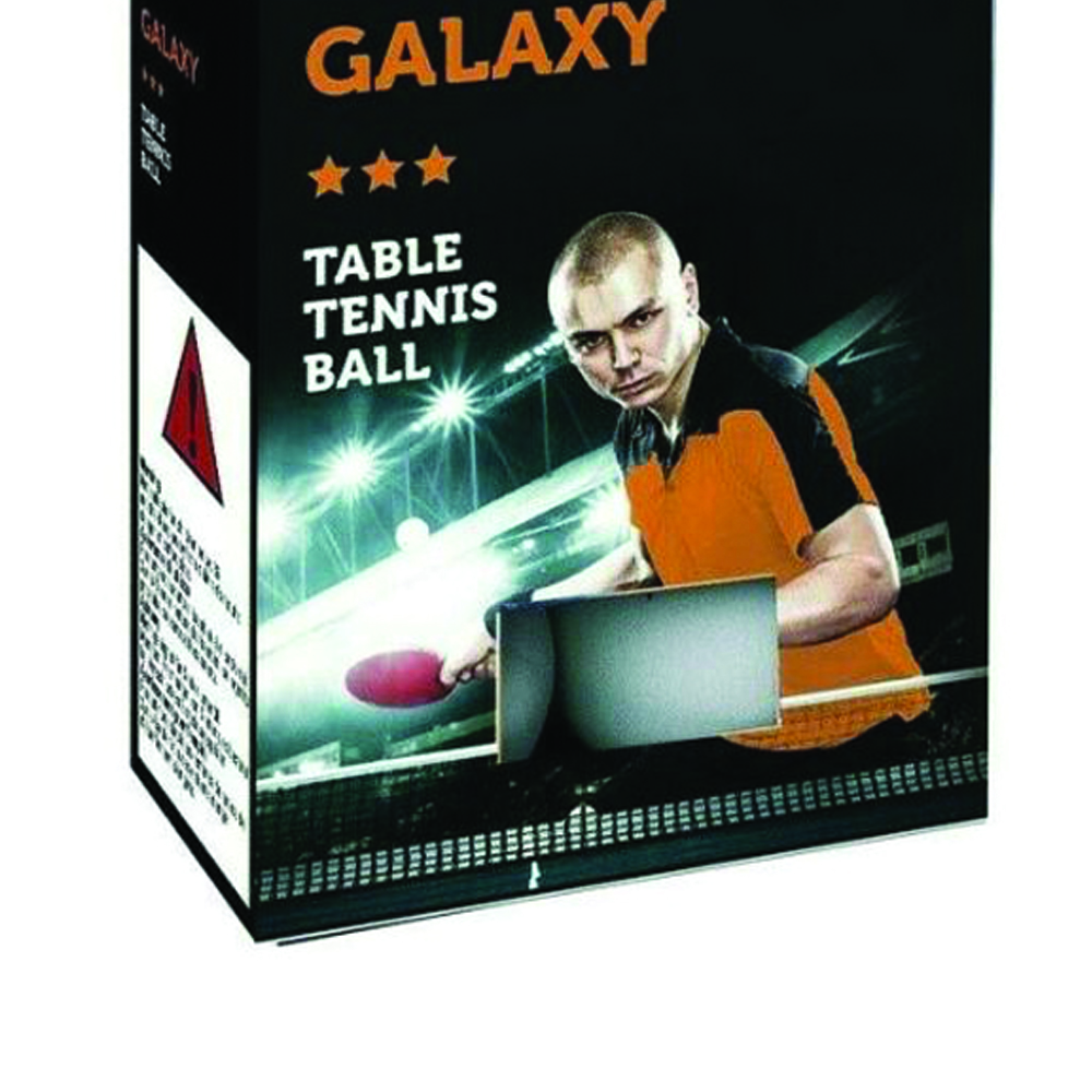 Ping Pong Accessories - Garlando Confezione 6 Palline Da Ping Pong Galaxy 3 Stelle