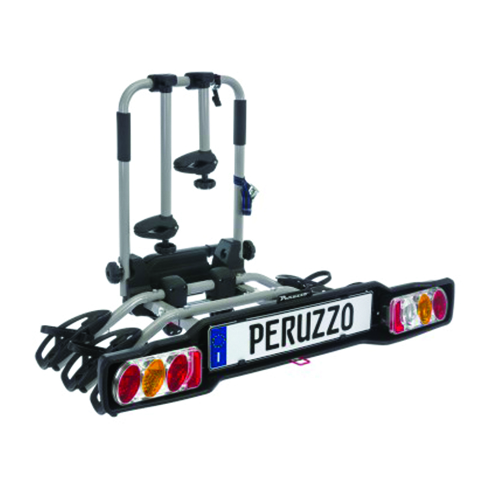 Tow hook bike rack - Peruzzo Universal Tiltable Alu Bike Rack For Parma 3 Bike Tow Hook