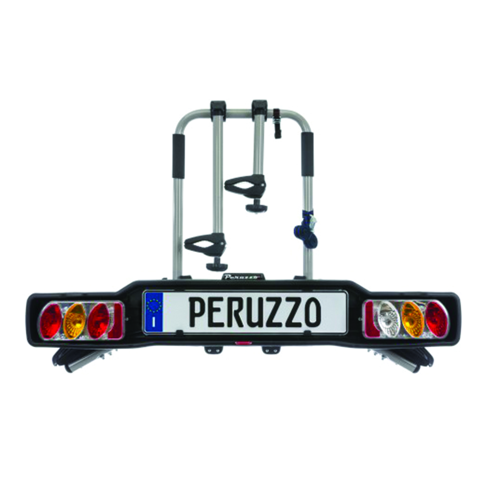Tow hook bike rack - Peruzzo Universal Tiltable Alu Bike Rack For Parma 3 Bike Tow Hook