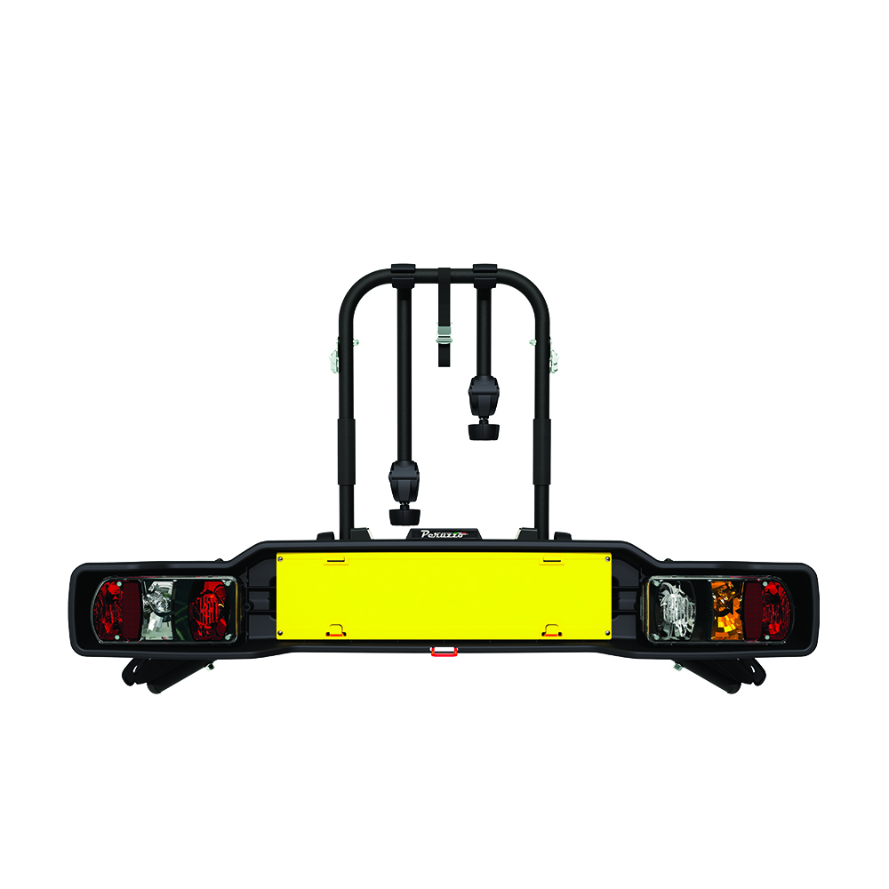 Tow hook bike rack - Peruzzo Universal Tilting Alu Bike Rack For Parma Tow Hook For 3 Bikes