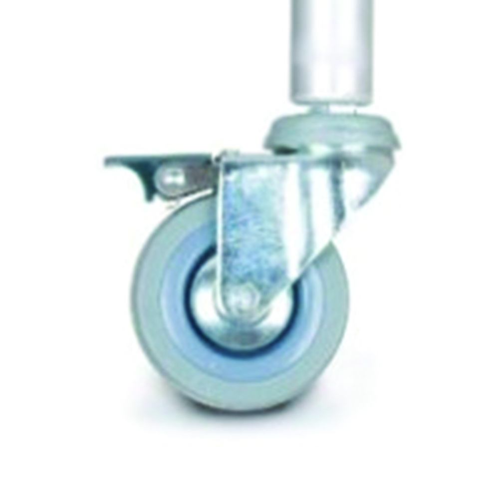 Wheelchair Accessories and Spare Parts - Mopedia Pair Of Swivel Wheels Without Brake For Comodo Folding Chairs