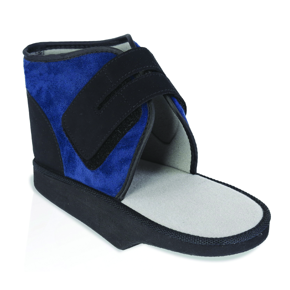Post-operative footwear - Mopedia Scarpa Ortopedica Post Operatoria Tipo Baruk Chiusura Regolabile Punta Aperta