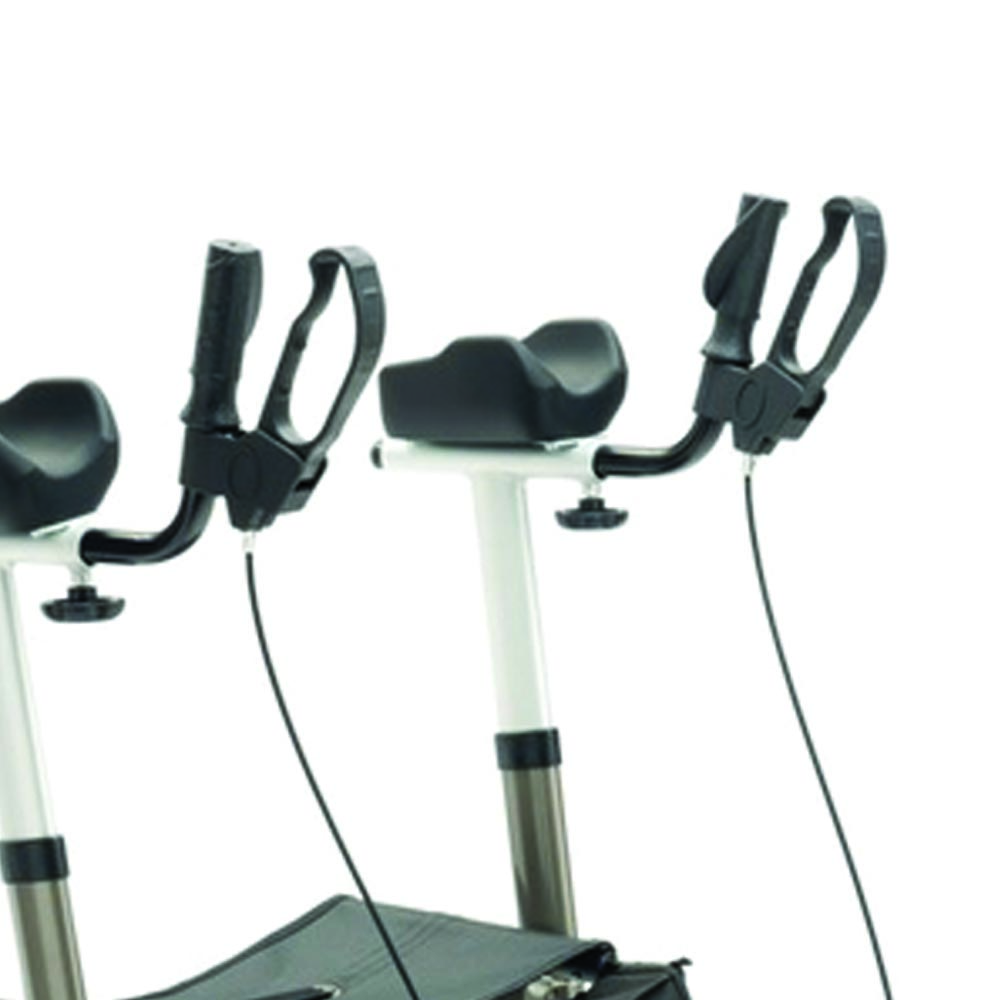 Rollator Walkers - KSP Rollator Folding R23 Anti-arm Walker For The Elderly 4 Wheels