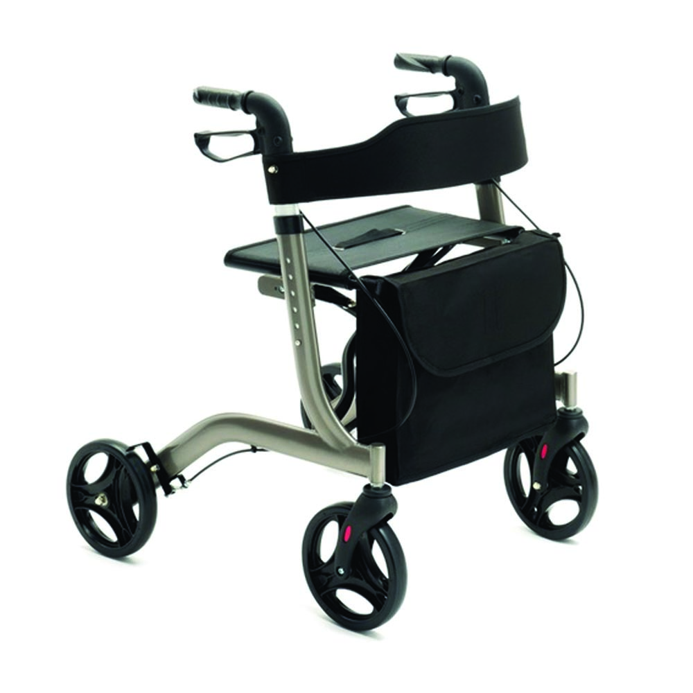 Rollator Walkers - KSP Rollator Walker Folding R24 Walker For Elderly Disabled 4 Wheels