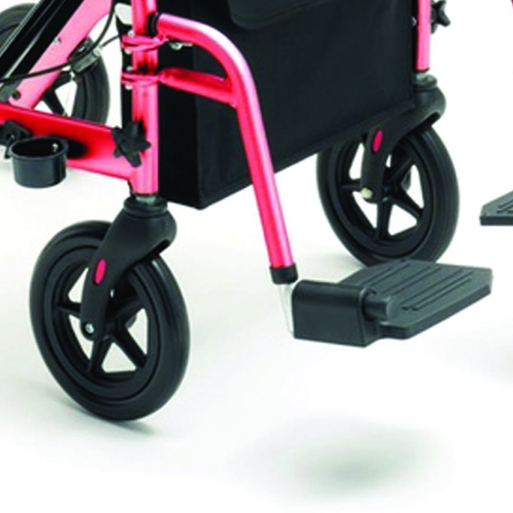 Rollator Walkers - KSP Folding Rollator Walker For The Elderly R22 Transformable Into A Wheelchair