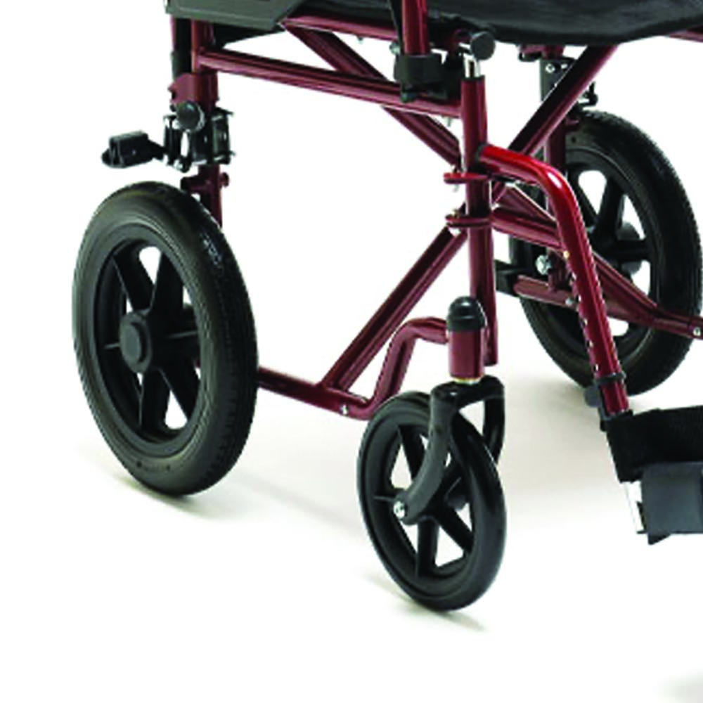 Wheelchairs for the disabled - KSP Sedia A Rotelle Per Disabili N30r12 Carrozzina Pieghevole Transito 