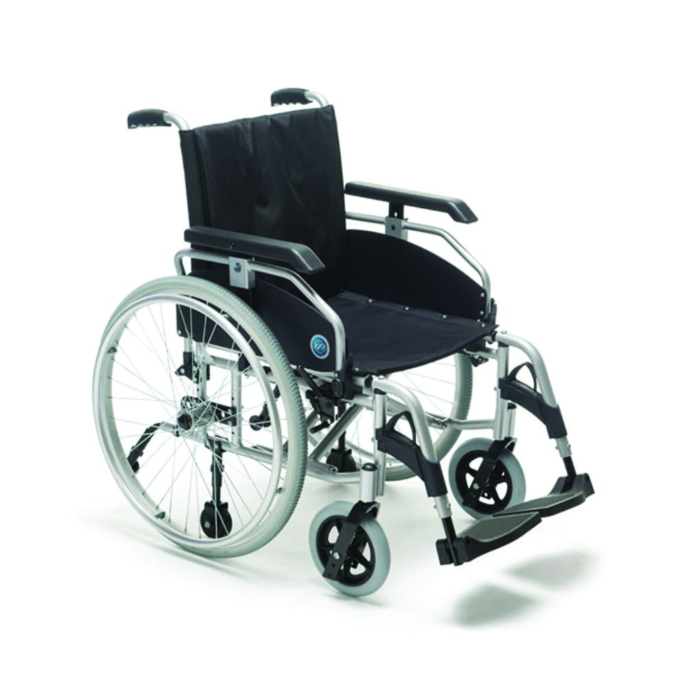 Carrozzine disabili - KSP Sedia Rotelle Disabili 2324 Autospinta Passaggi Stretti Ruote Smontabili