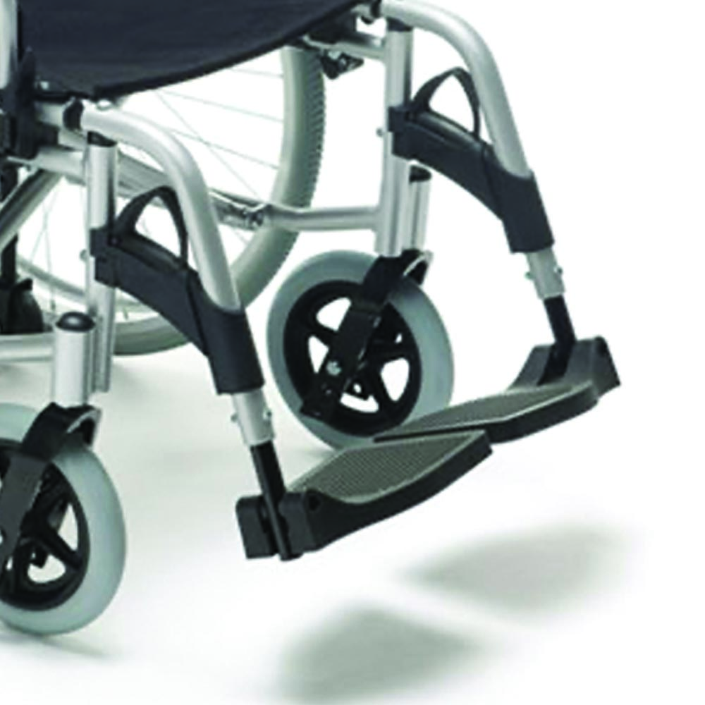 Carrozzine disabili - KSP Sedia Rotelle Disabili 2324 Autospinta Passaggi Stretti Ruote Smontabili
