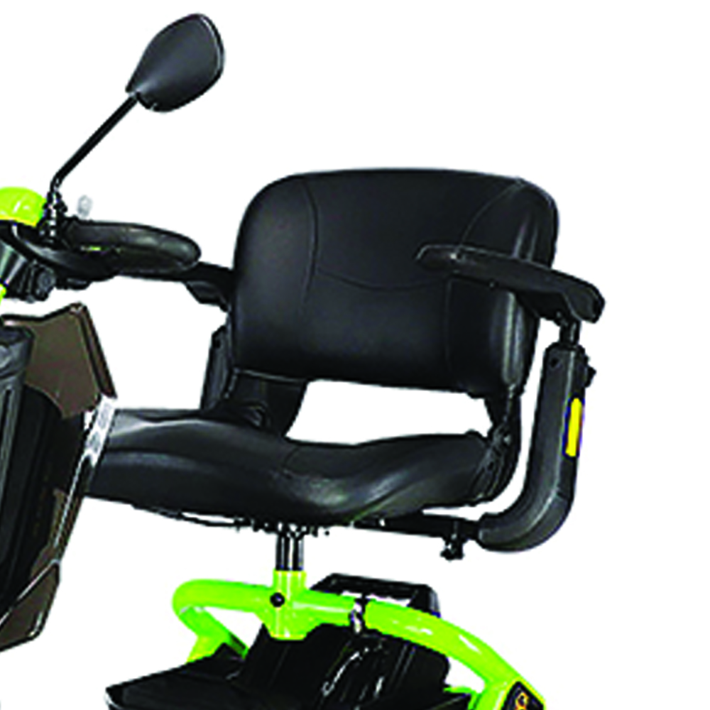 Scooters for the disabled - KSP Effie 4-wheel Electric Disabled Elderly Scooter With Lights And Basket