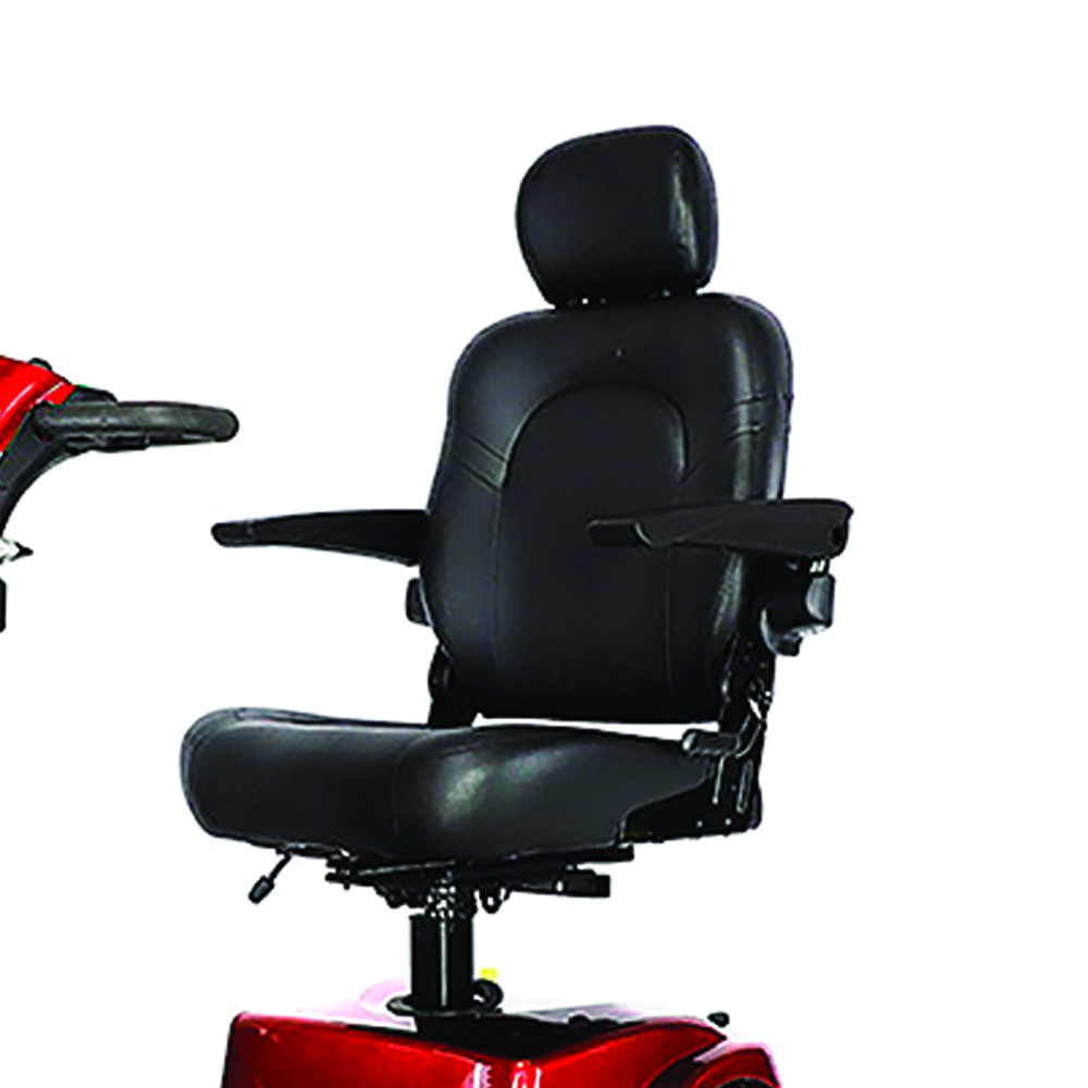 Scooters for the disabled - KSP Electric 4-wheel Foxy Scooter For Disabled Elderly With Lights And Basket