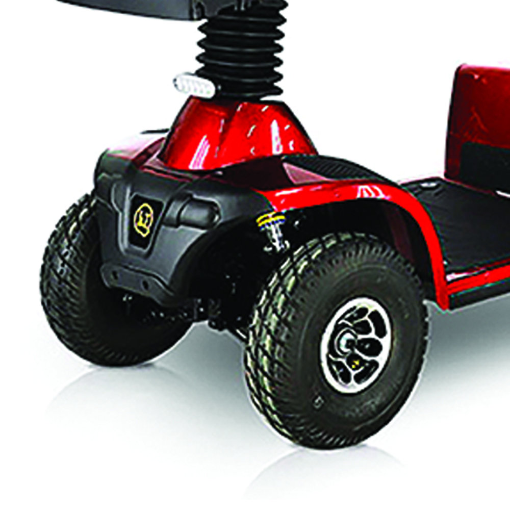 Scooters for the disabled - KSP Electric 4-wheel Foxy Scooter For Disabled Elderly With Lights And Basket