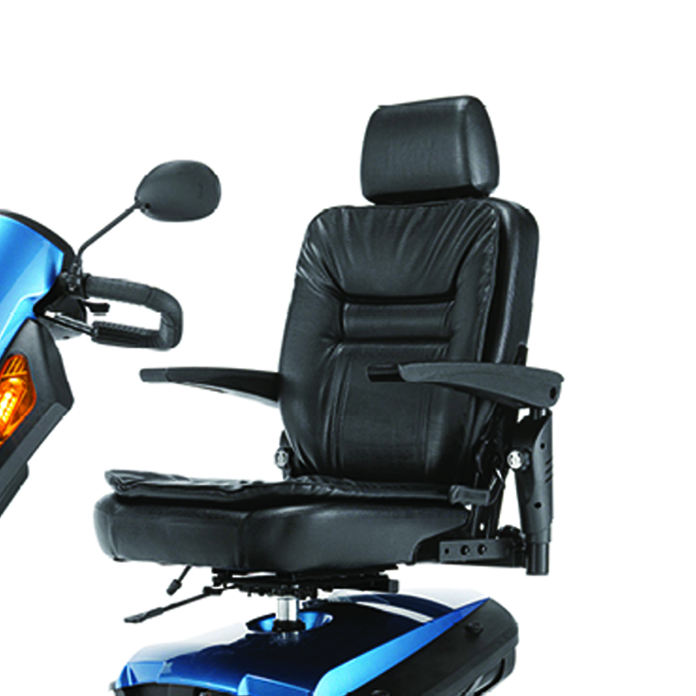 Scooters for the disabled - KSP Lion 4-wheel Electric Disabled Scooter For Elderly With Lights And Basket