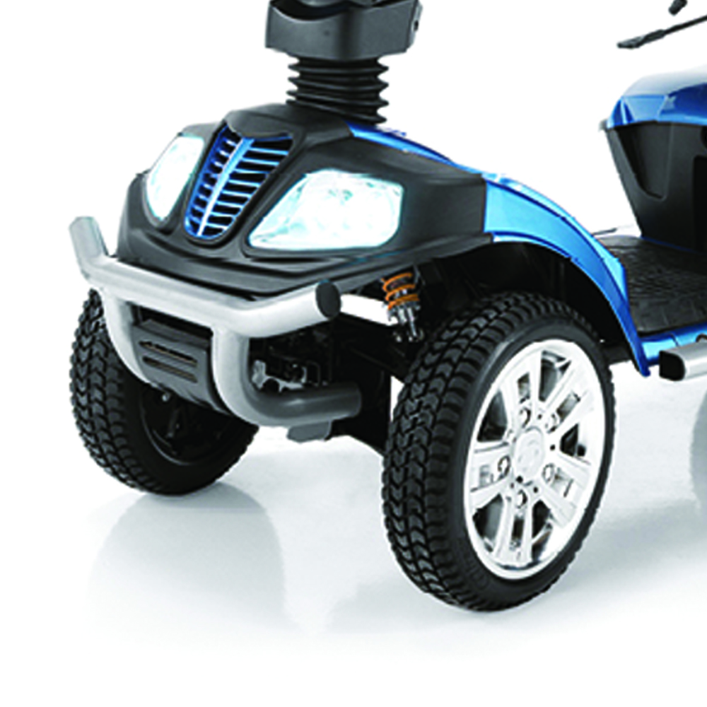 Scooters for the disabled - KSP Lion 4-wheel Electric Disabled Scooter For Elderly With Lights And Basket