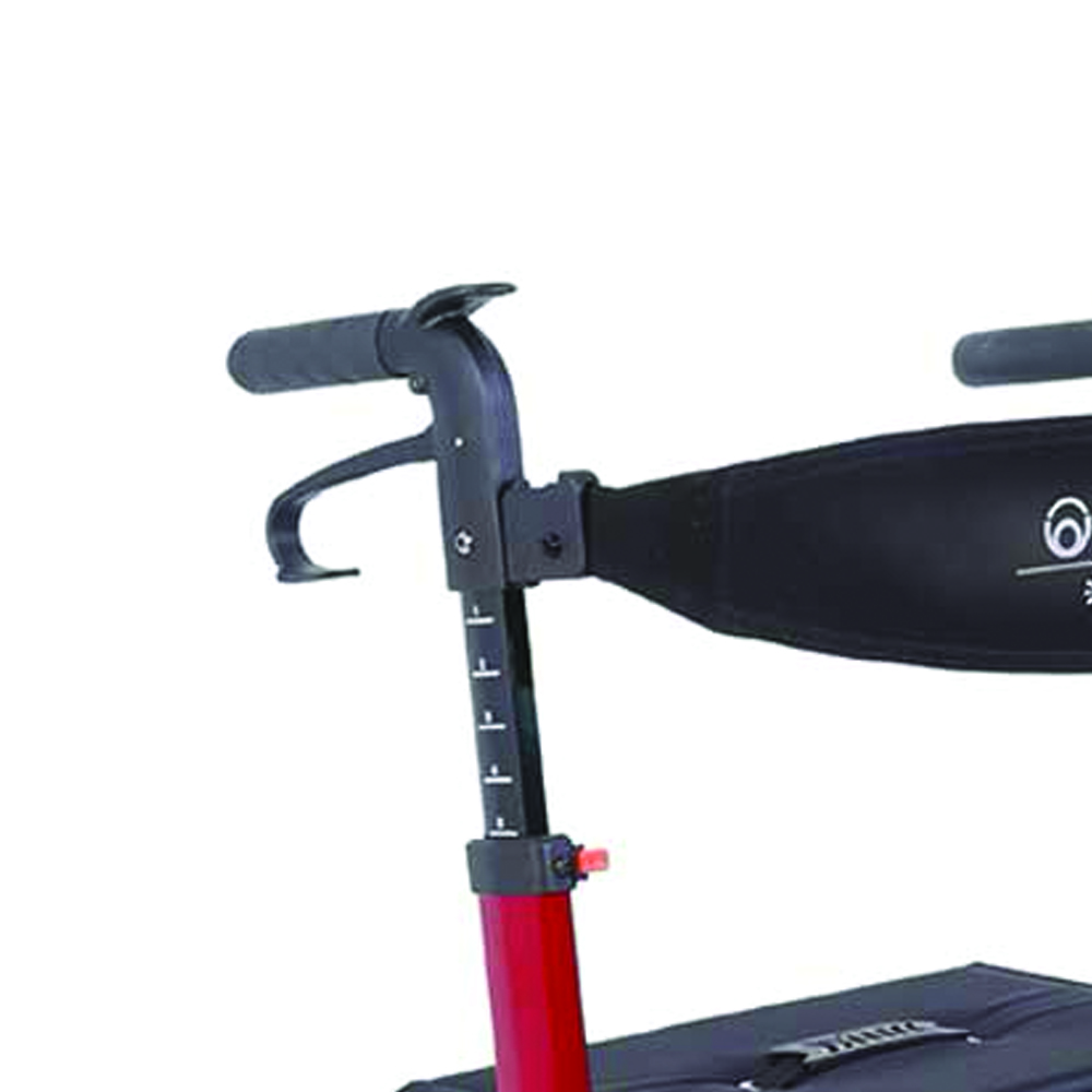 Deambulatori Rollator - Mopedia Deambulatore Rollator Pieghevole Ermes Girello Per Anziani Disabili 4 Ruote