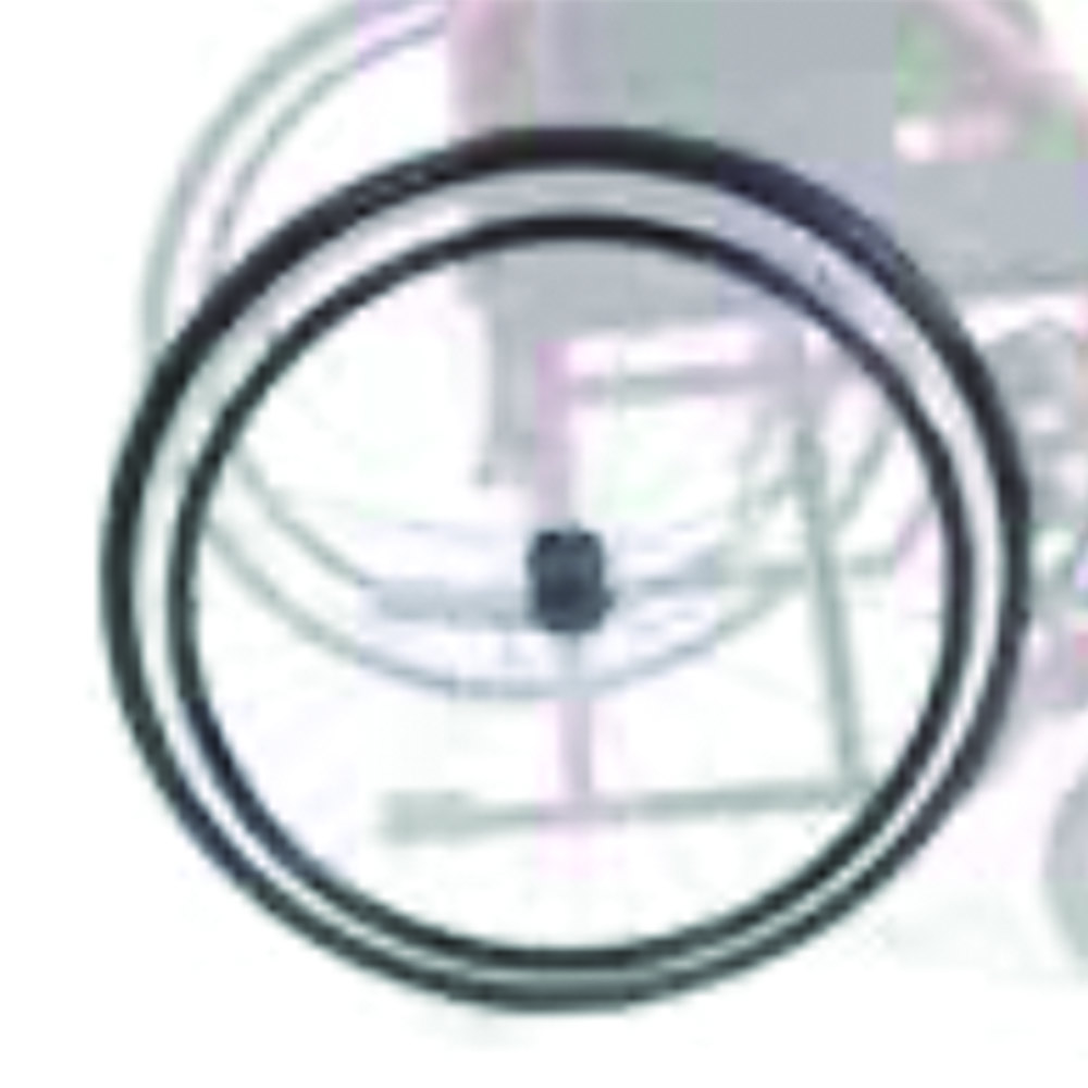 Wheelchair Accessories and Spare Parts - Ardea One 60cm Pu Rear Wheel For Wheelchairs Disabled Elderly Start