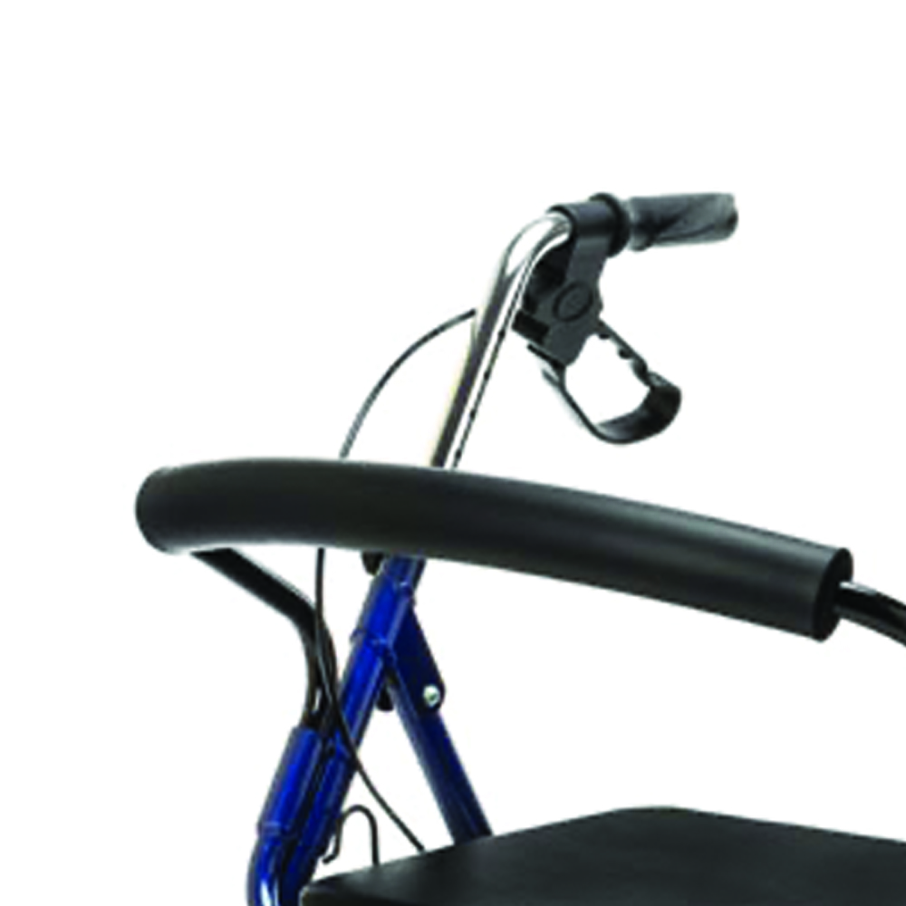 Rollator Walkers - KSP Ca882l Folding Rollator Walker For Elderly Disabled 4 Wheels