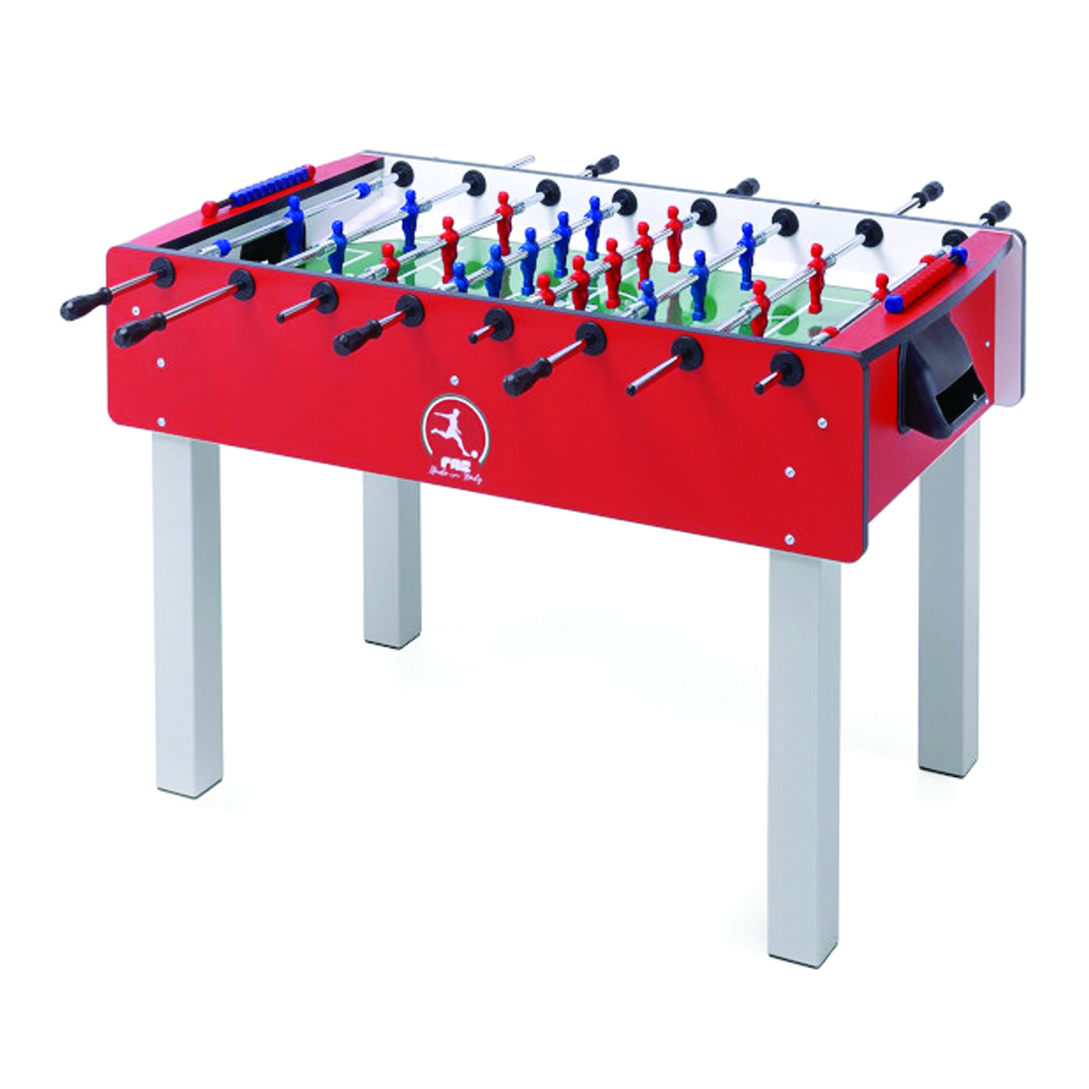 Indoor football table - Fas Calciobalilla Biliardino Match Red Professionale Aste Telescopiche