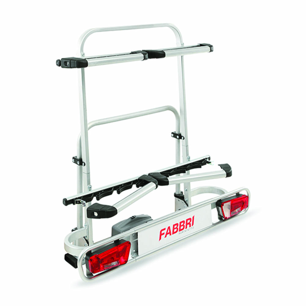 Ski/Snowboard carrier - Fabbri Exclusive Ski & Board Deluxe Towbar Ski Rack 6 Skis Or 4 Snowboards