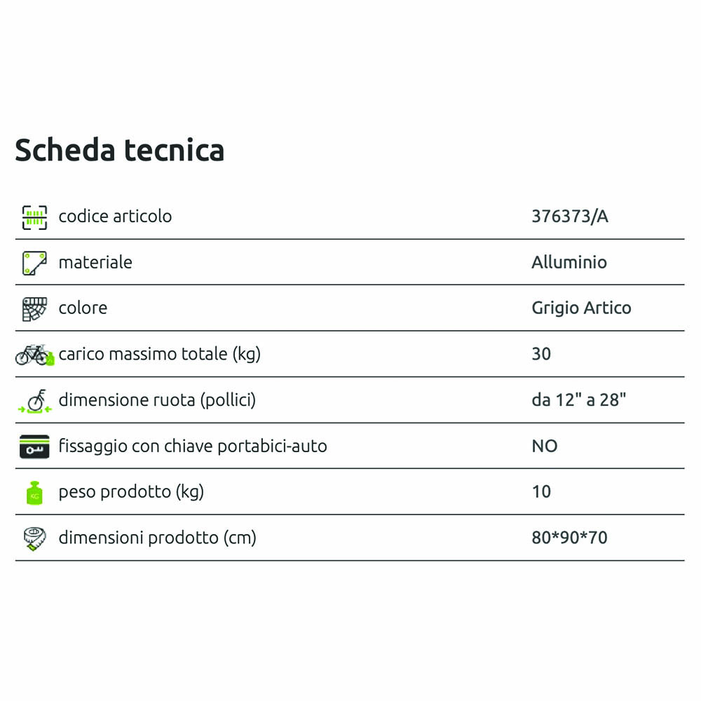 Porte-skis/snowboards - Peruzzo Portasci Da Ruota Posteriore Per Fuoristrada Stelvio Alluminio