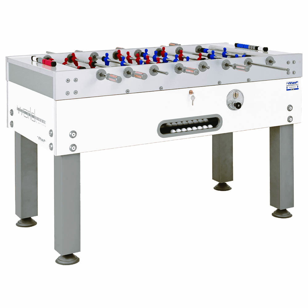 Indoor football table - Garlando Table Football Table Soccer World Champion 2.0 Itsf Professional Outgoing Rods