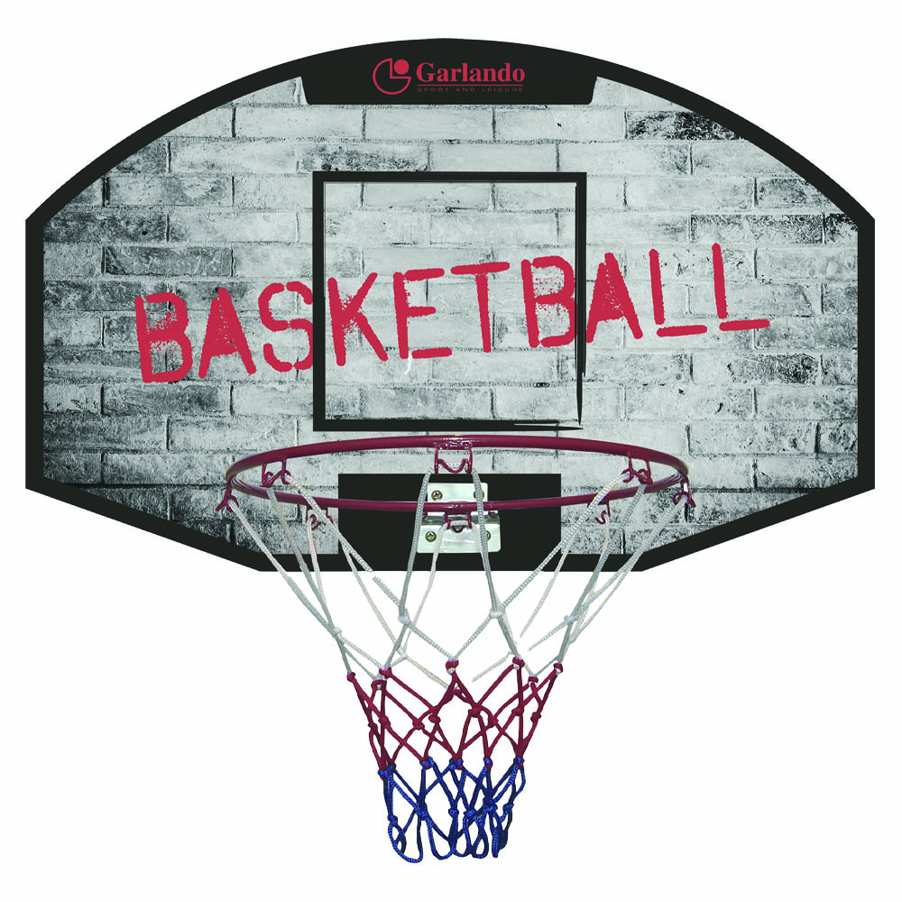 basketball - Garlando Portland Basketball Backboard 71x45cm Wall Mounted