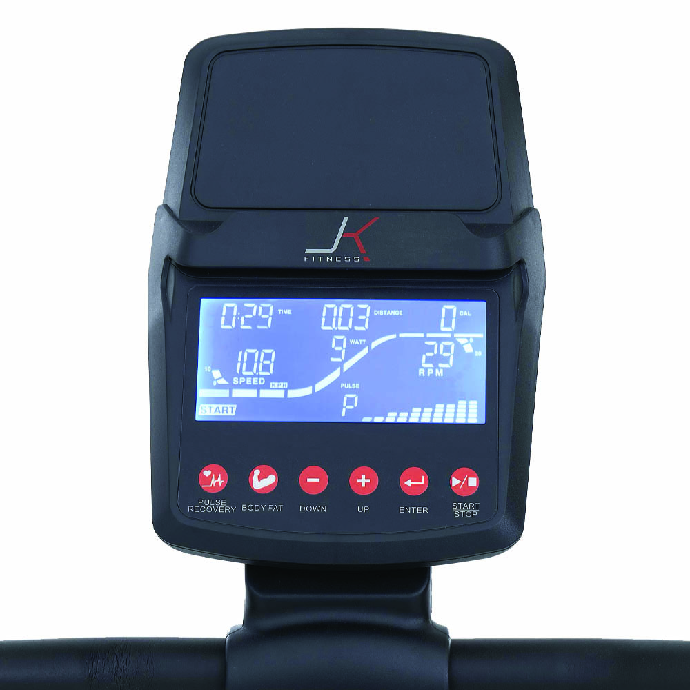 Exercise bikes/pedal trainers - JK Fitness Cyclette Gym Bike Bici Da Camera Elettromagnetica Jk294 Volano 12kg