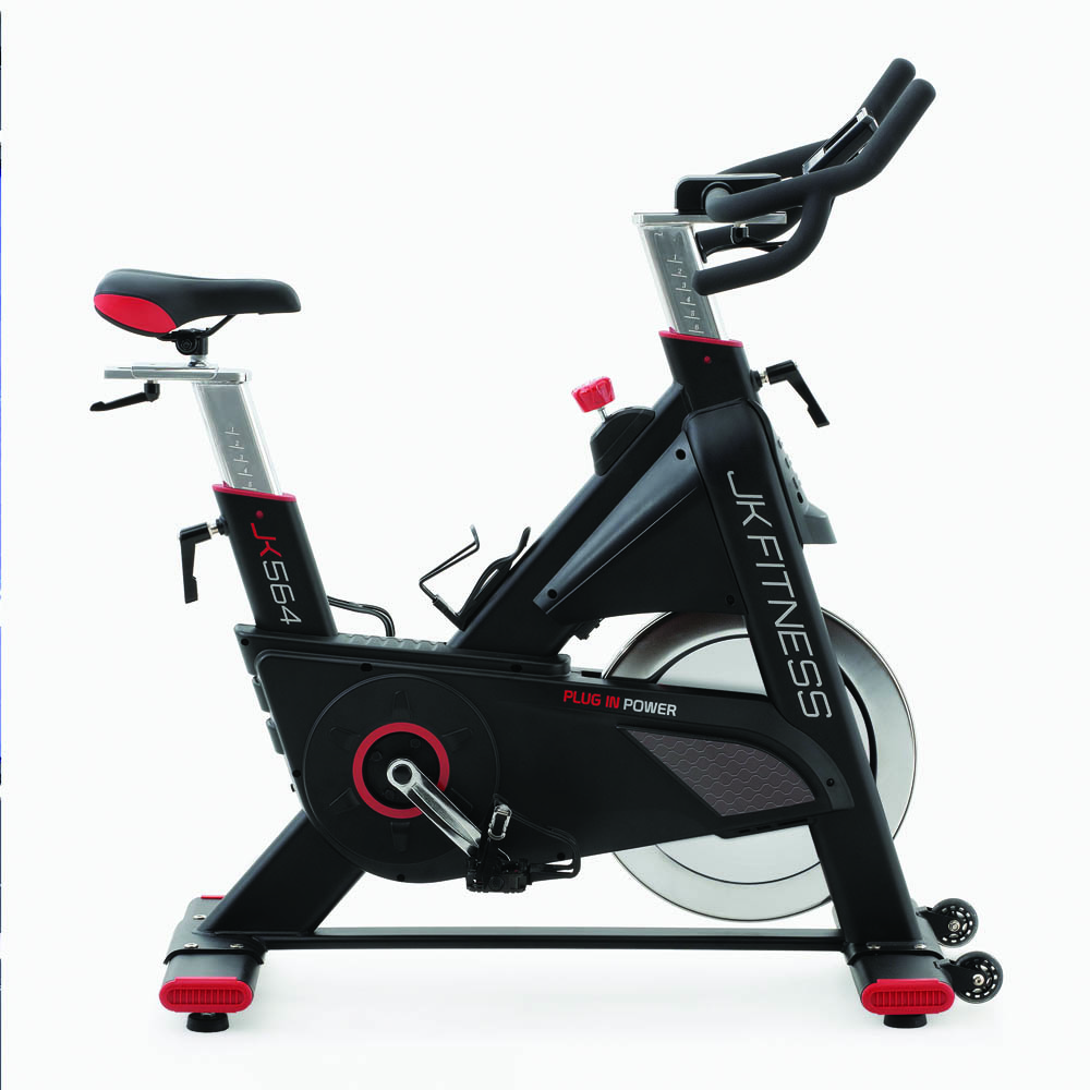 Gym Bike - JK Fitness Jk564 Electromagnetic Spin Bike Exercise Bike And 22kg Flywheel