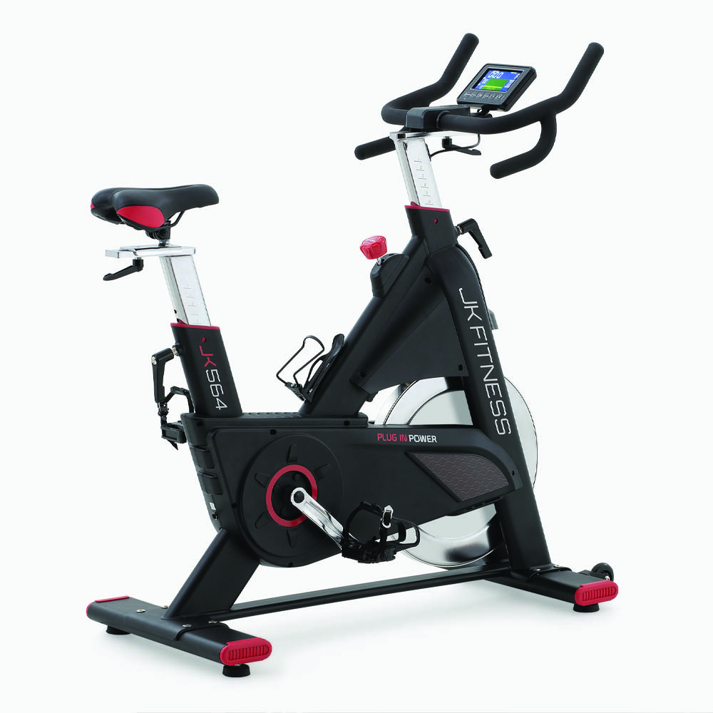 Gym Bike - JK Fitness Jk564 Electromagnetic Spin Bike Exercise Bike And 22kg Flywheel