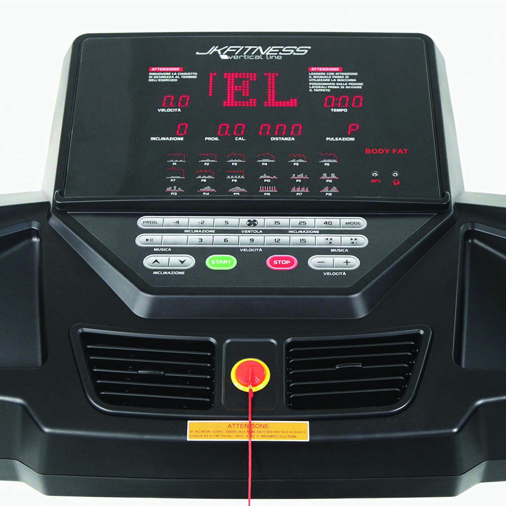 Tapis Roulant - JK Fitness Tapis Roulant Elettrico Professionale Jkv-incline Confortevole