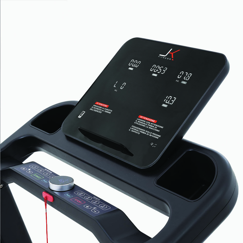 Tapis Roulant - JK Fitness Tapis Roulant Elettrico Jk124 Da 20 Km/h E Motore Da 2.75 Hp