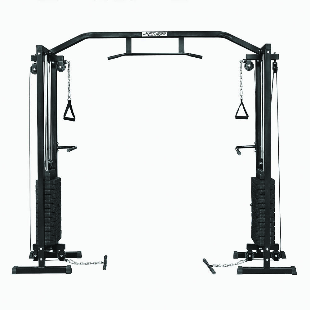 Multifunction Stations - JK Fitness Cable Cross Rack Dual Pulley Jk Ccr