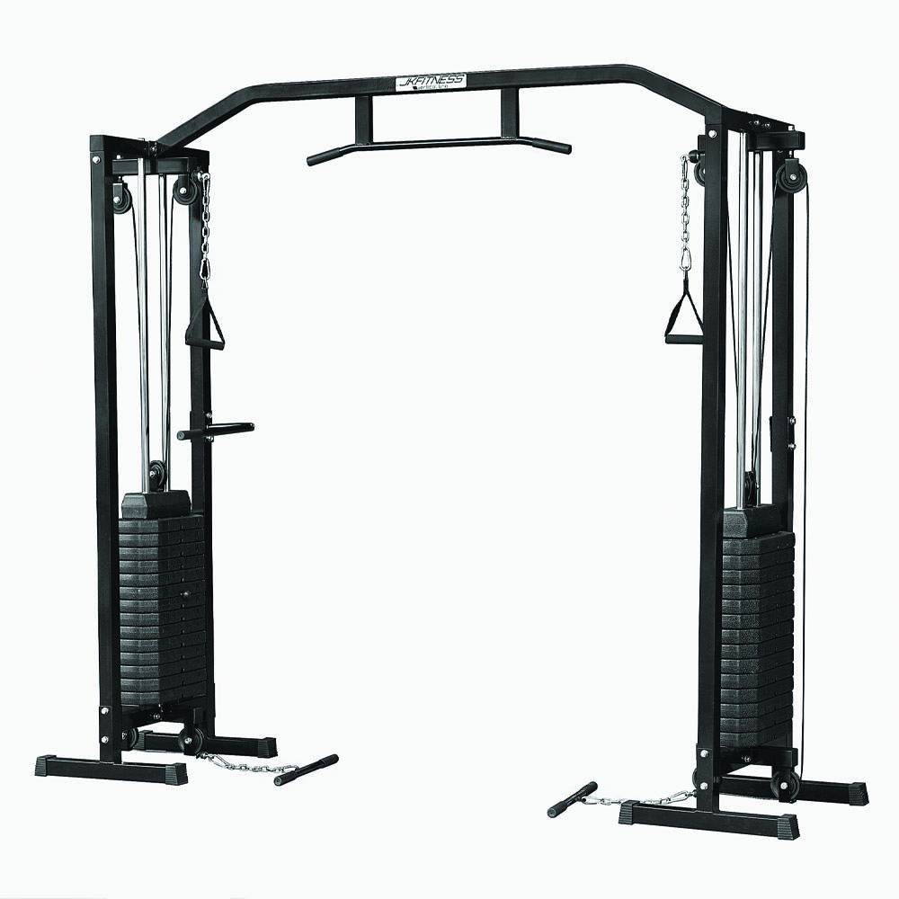 Multifunction Stations - JK Fitness Cable Cross Rack Dual Pulley Jk Ccr