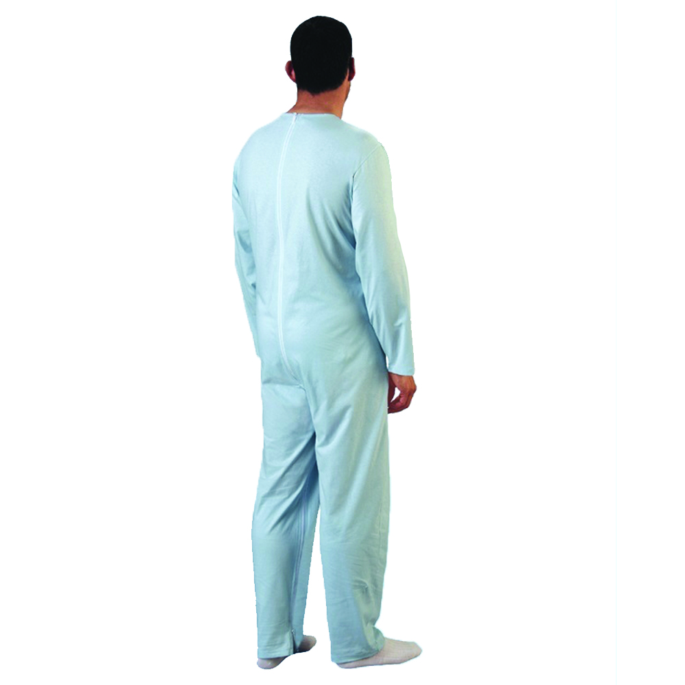 Sanitary Pajamas - Rekordsan Men's Classic Fresh Cotton Tracksuit Pajamas Back Zipper