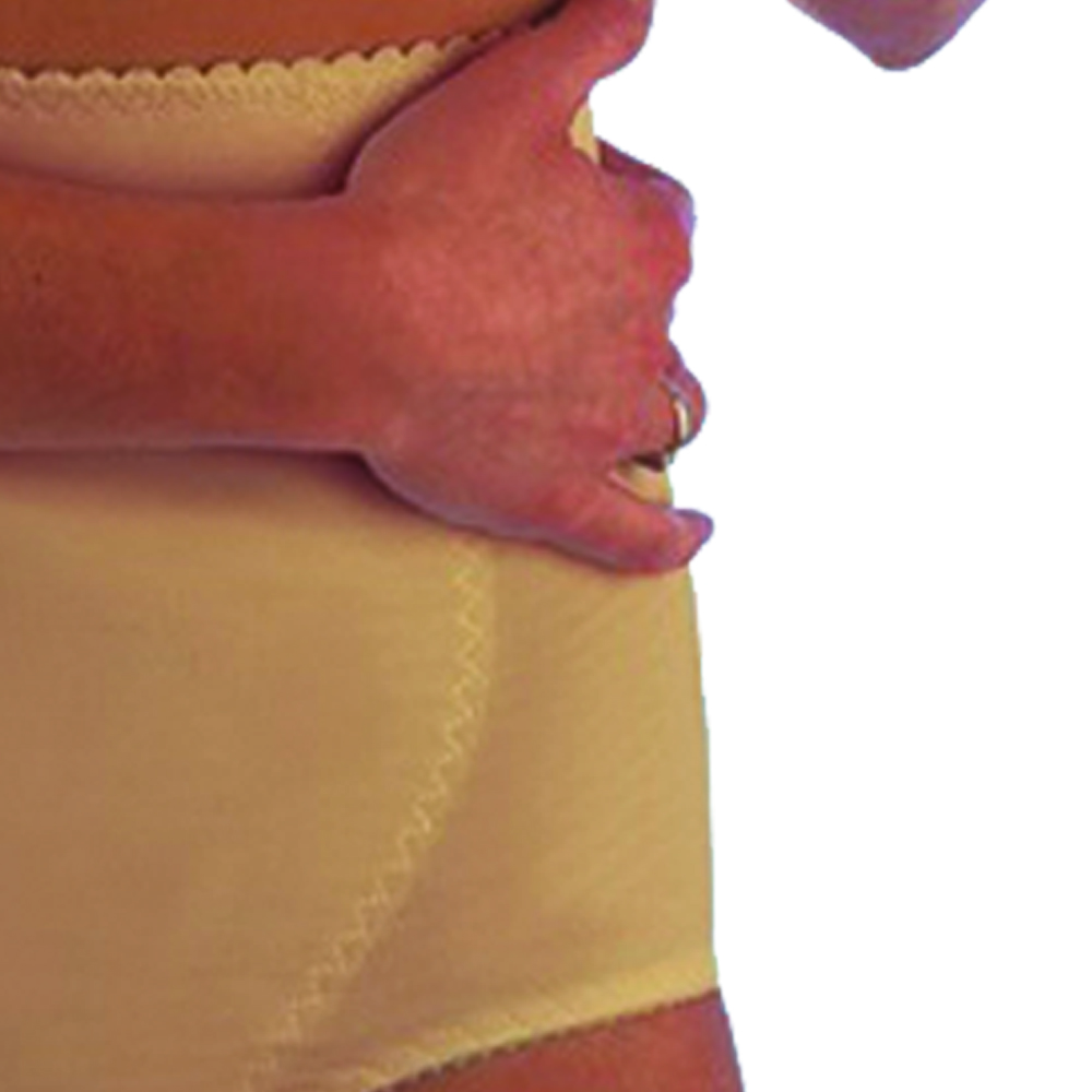 Sheaths - Scudotex Cotton Lady Short Nude Control Sheath With Bust Lifting Band