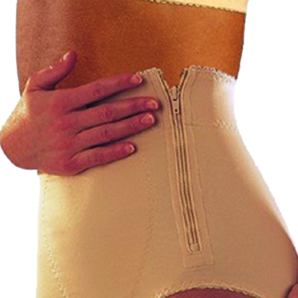 Sheaths - Scudotex Cotton Lady Short Containment Sheath With Zip And Bust Lifter