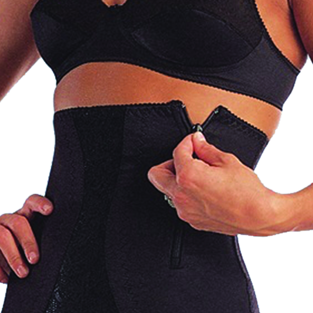 Sheaths - Scudotex Mirage High Waist Underbust Sheath In Black With Anatomical Leg Hole