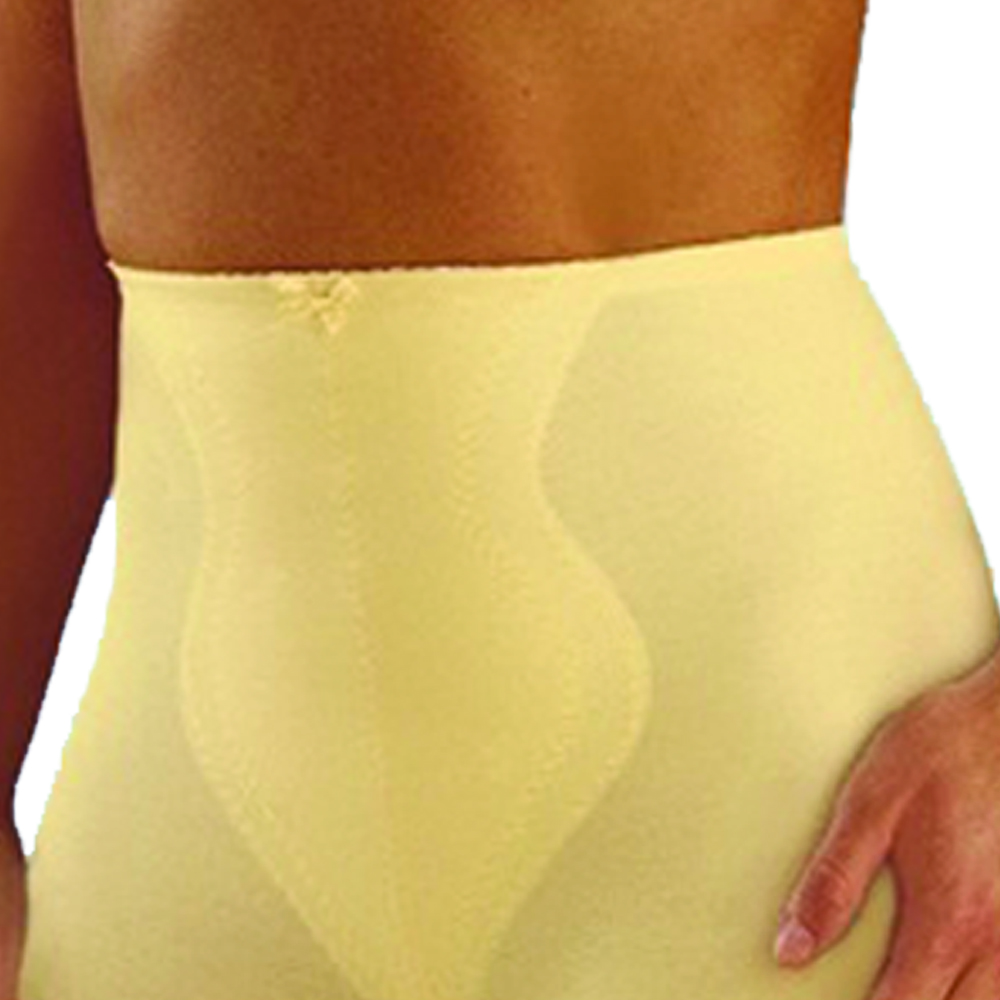 Sheaths - Scudotex Silhouette Bermuda Champagne Cotton Sheath Shapes Buttocks And Abdomen