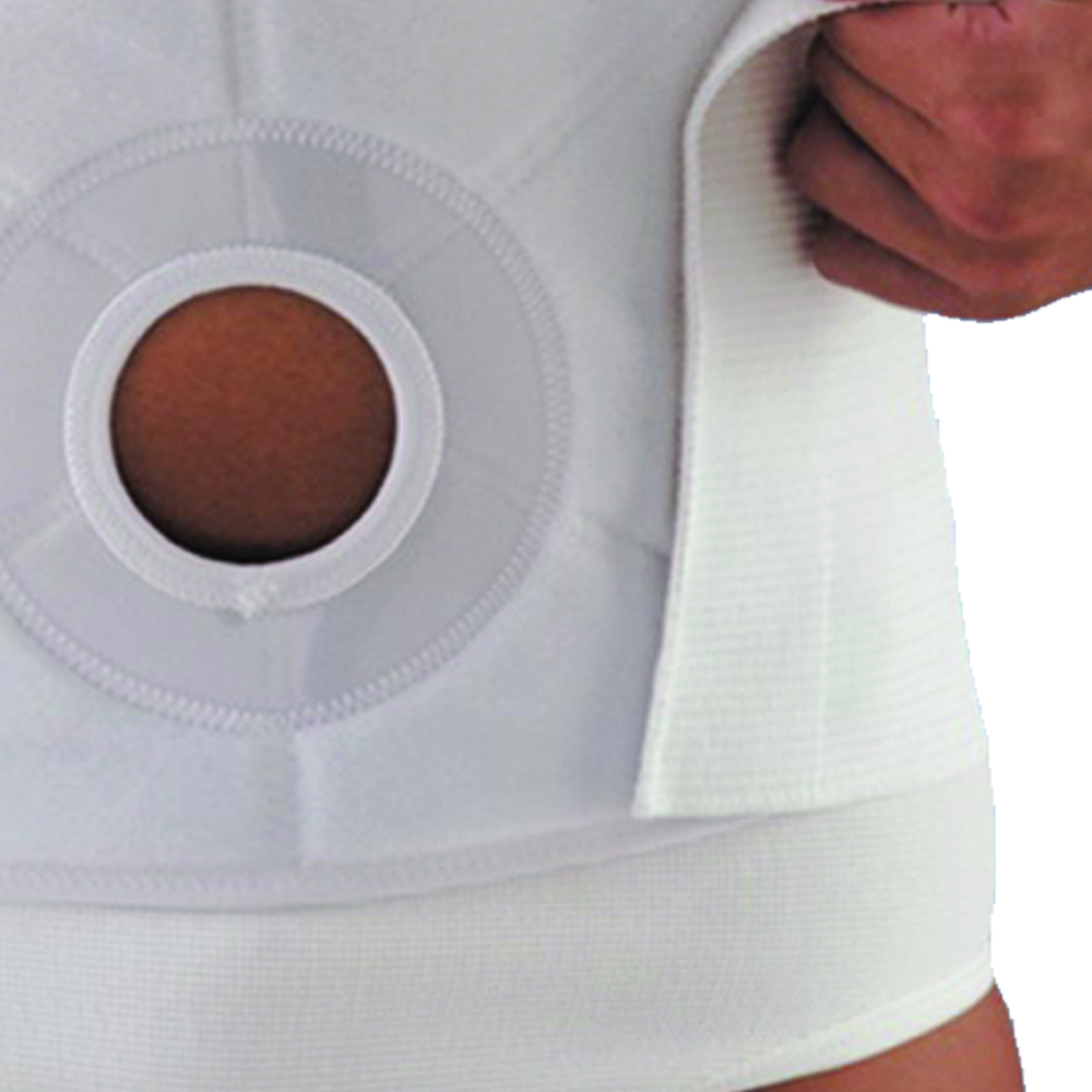 Post-Operative Bands - Scudotex Colostomy Band Brace H 24cm And Hole Panel 10cm
