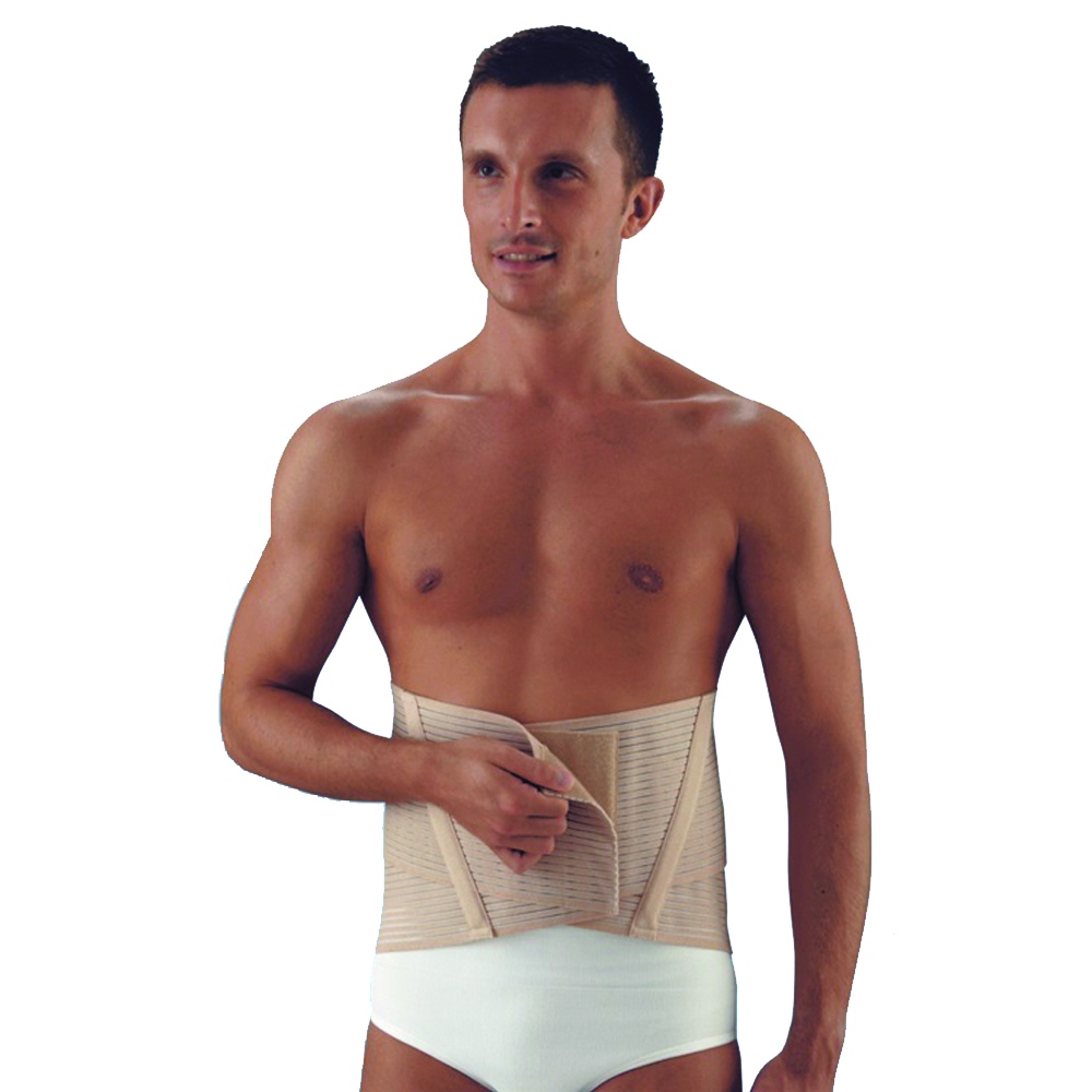 Trunk tutors - Scudotex Lumbar Band Orthopedic Corset Cotton Cross Nature H 24cm
